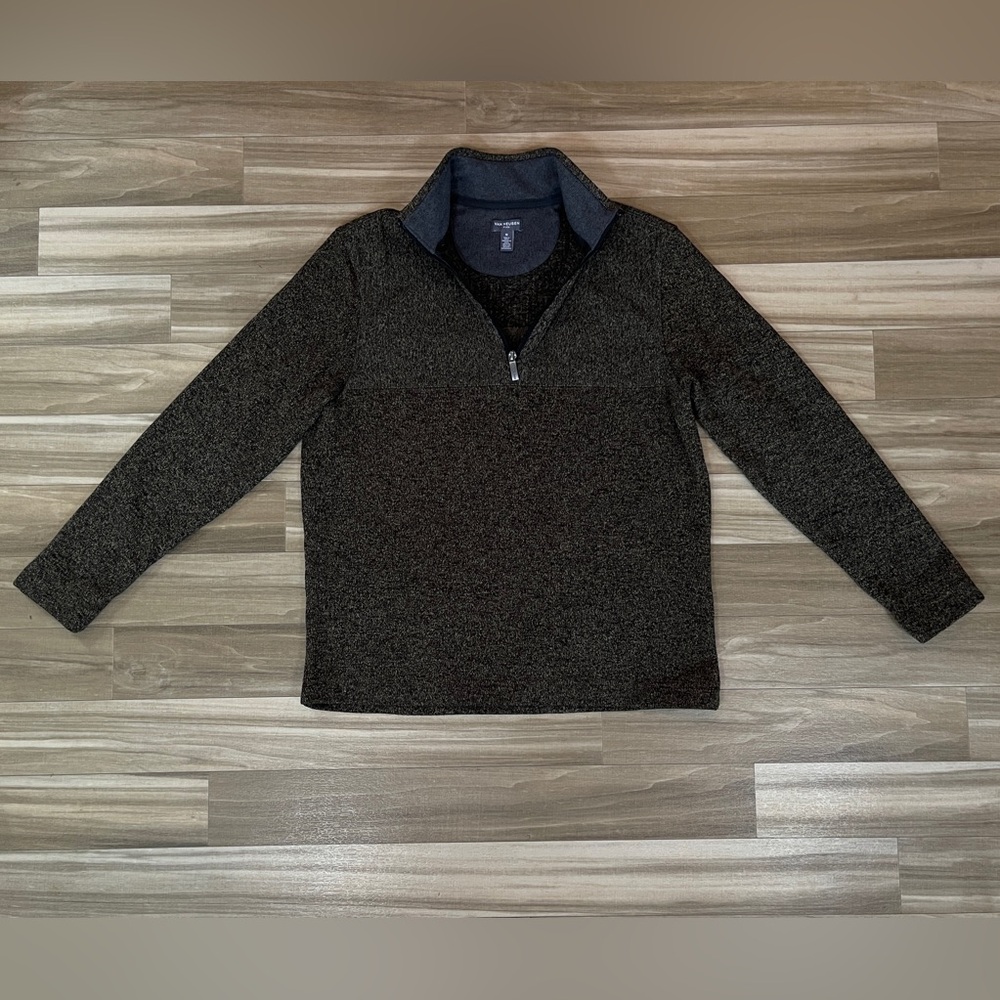 Van Heusen Flex Partial Zip Pullover